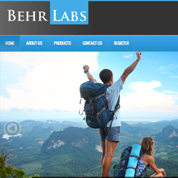 BehrLabs eCommerce WordPress site